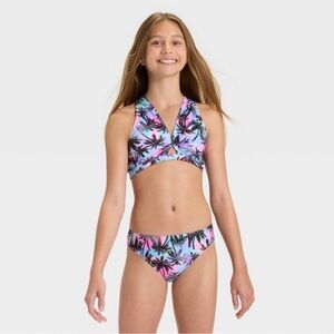Tropical Kids Swim Set - Blue, Pink, Purple